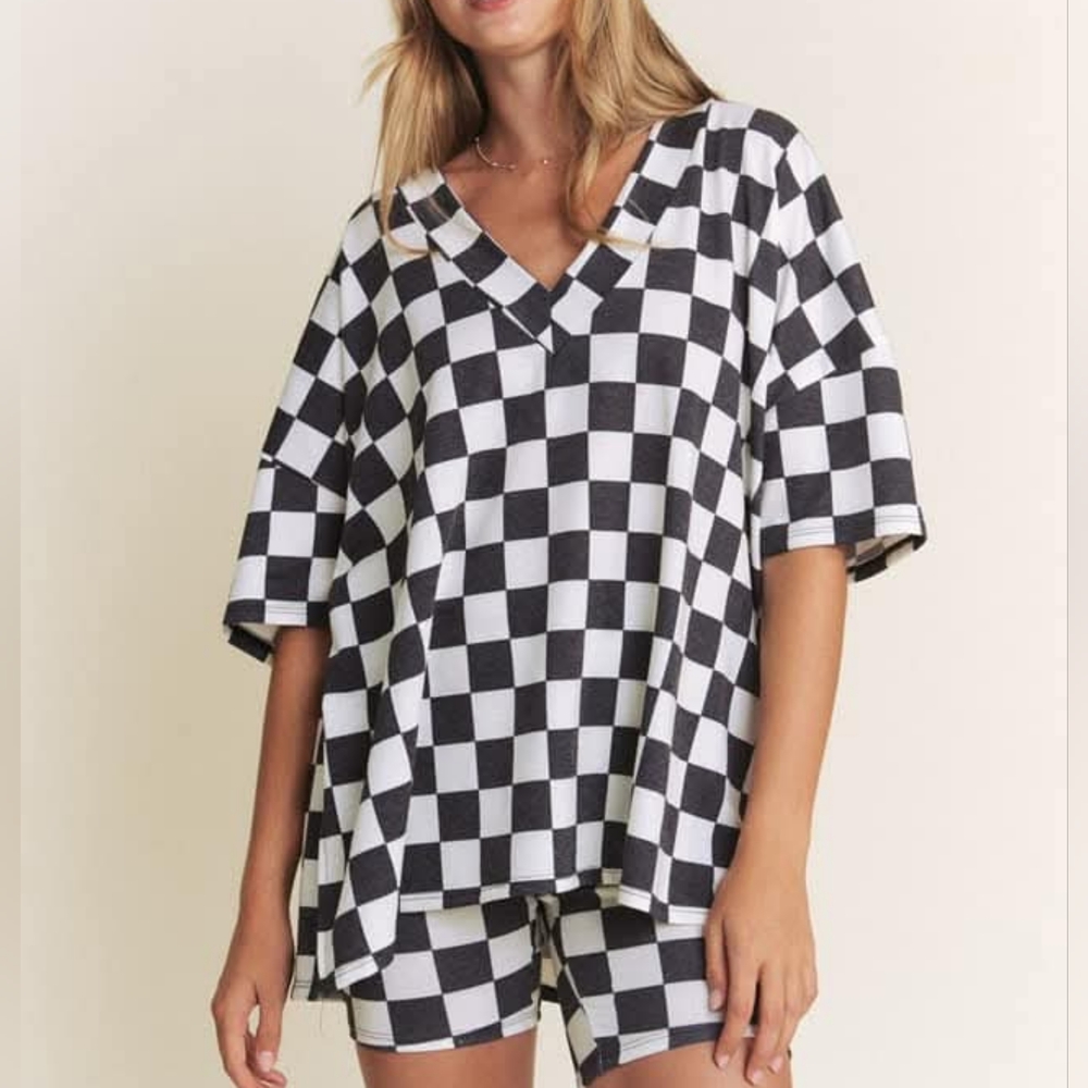Color block (black & white set) *New